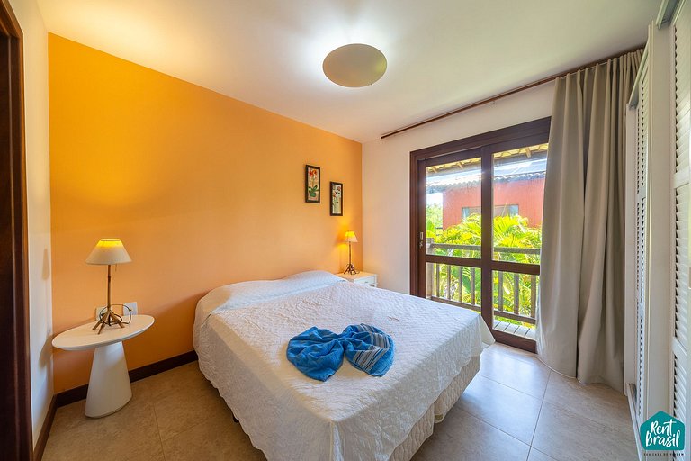 Beautiful house in Reserva Imbassaí with 4 suites and a swim