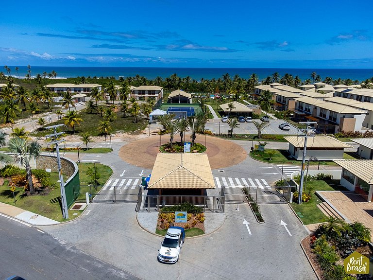 Bungalow de 3 dormitorios con piscina en Imbassaí