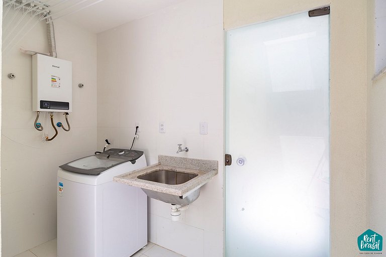 Bangalô de 3 quartos com Piscina em Imbassaí - N07