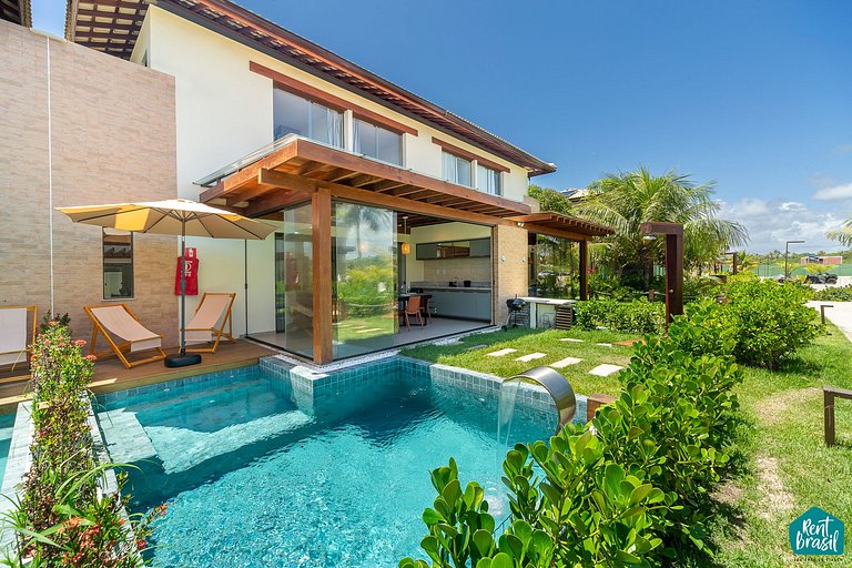 Lindo Village com Piscina em Imbassaí