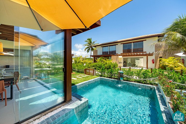 Lindo Village com Piscina em Imbassaí