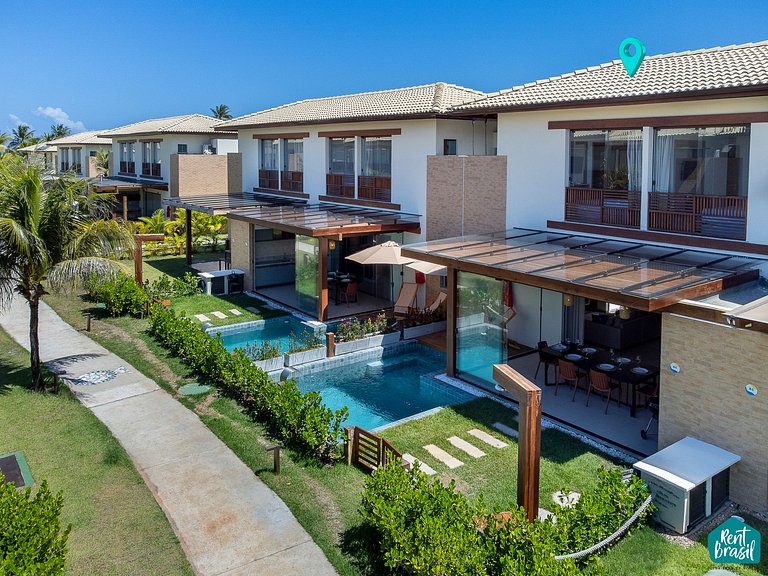 Lindo Village com Piscina em Imbassaí - N06