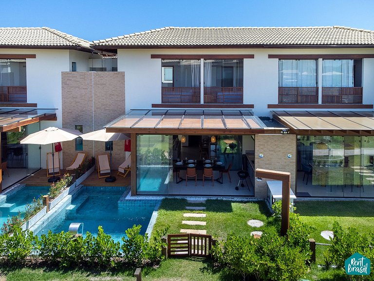 Lindo Village com Piscina em Imbassaí