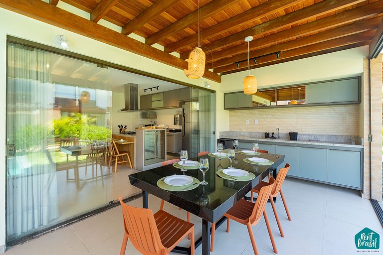 Lindo Village com Piscina em Imbassaí