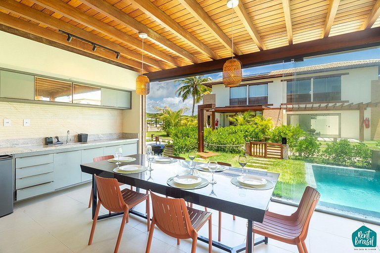 Beautiful Village with Pool in Imbassaí