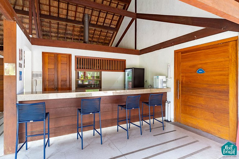 Encantador pueblo en Praia do Forte