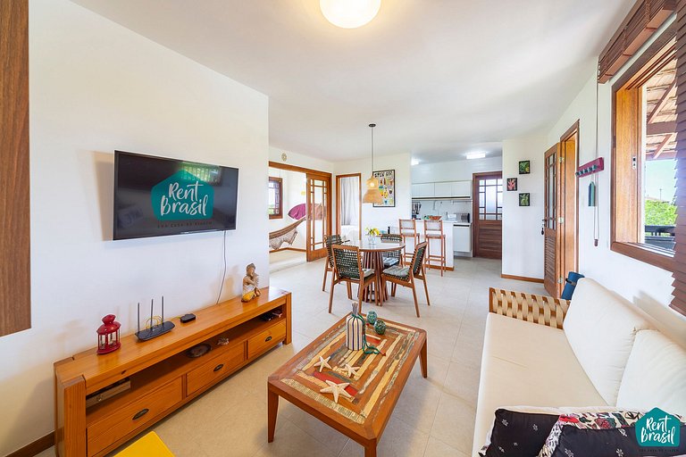 Encantador pueblo en Praia do Forte