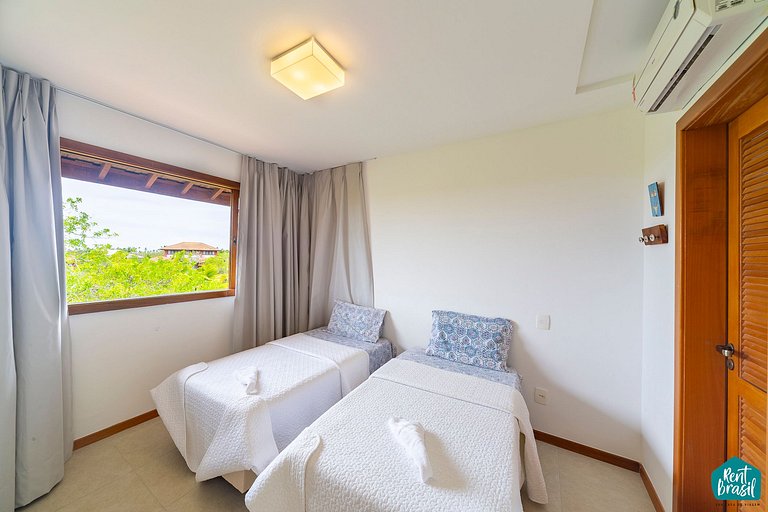 Encantador pueblo en Praia do Forte