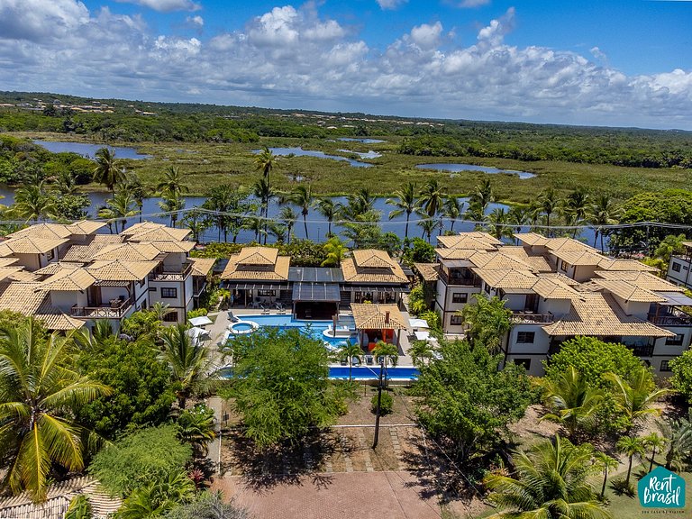 Acogedor apartamento de 2 habitaciones en Praia do Forte