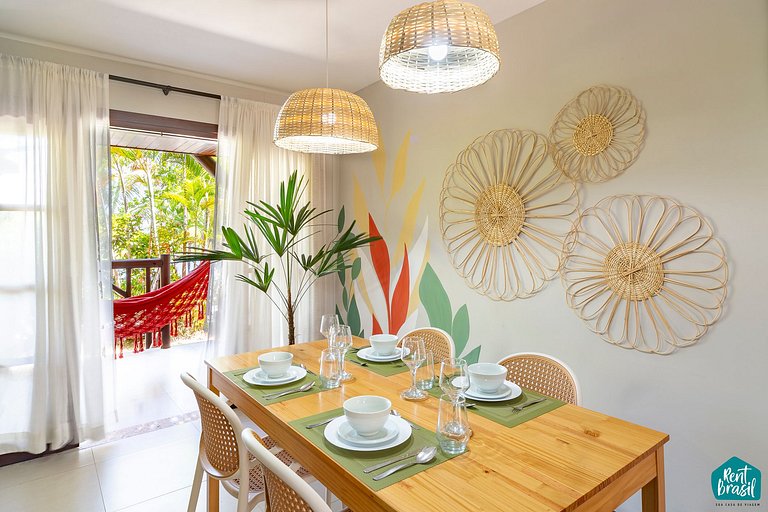 Acogedor apartamento de 2 habitaciones en Praia do Forte