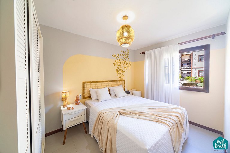 Cozy 2-bedroom apartment in Praia do Forte