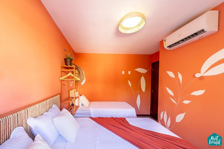 Cozy 2-bedroom apartment in Praia do Forte