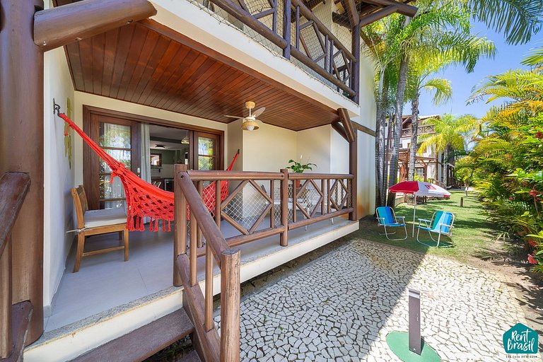 Acogedor apartamento de 2 habitaciones en Praia do Forte