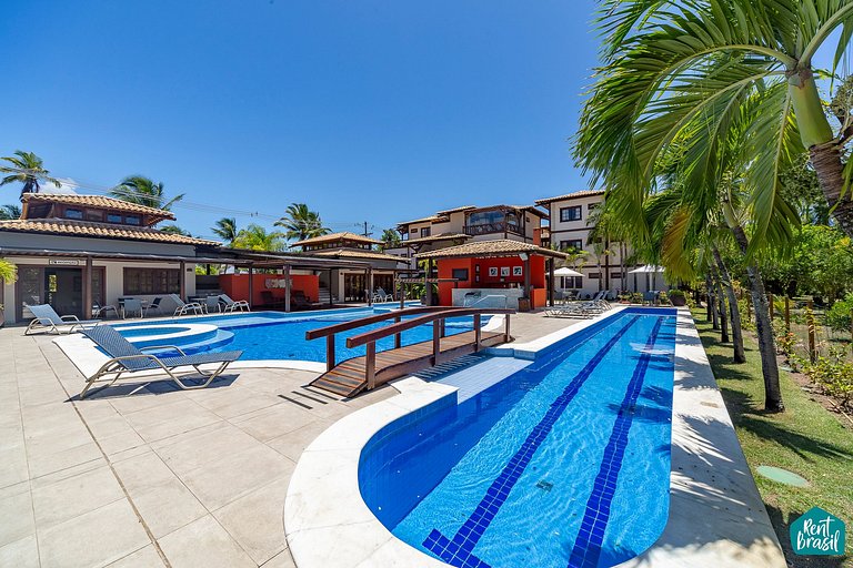 Acogedor apartamento de 2 habitaciones en Praia do Forte