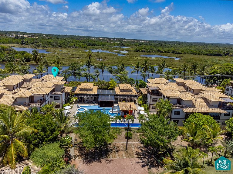 Cozy 2-bedroom apartment in Praia do Forte