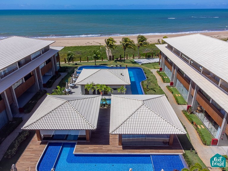 Charming Village with Sea View in Itacimirim