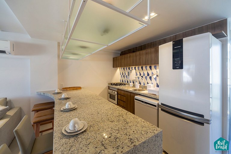 Encantador pueblo con vistas al mar en Itacimirim