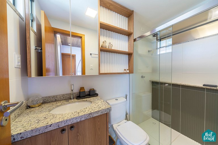 Charming Village with Sea View in Itacimirim