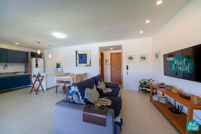 Apartamento superior con vistas a la piscina en Imbassaí