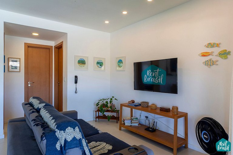 Apartamento superior con vistas a la piscina en Imbassaí