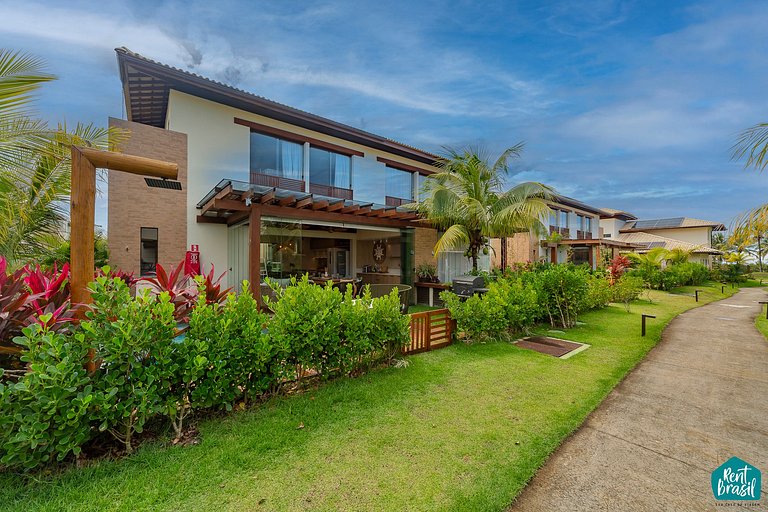 Moderno Village com Piscina em Imbassaí - J02