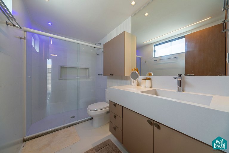 Moderno Village com Piscina 3 quartos em Imbassaí