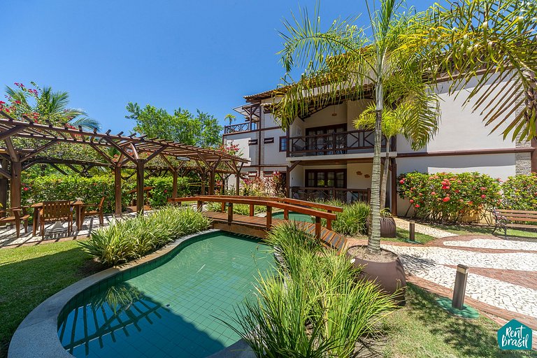 Beautiful 3-bedroom village in Praia do Forte