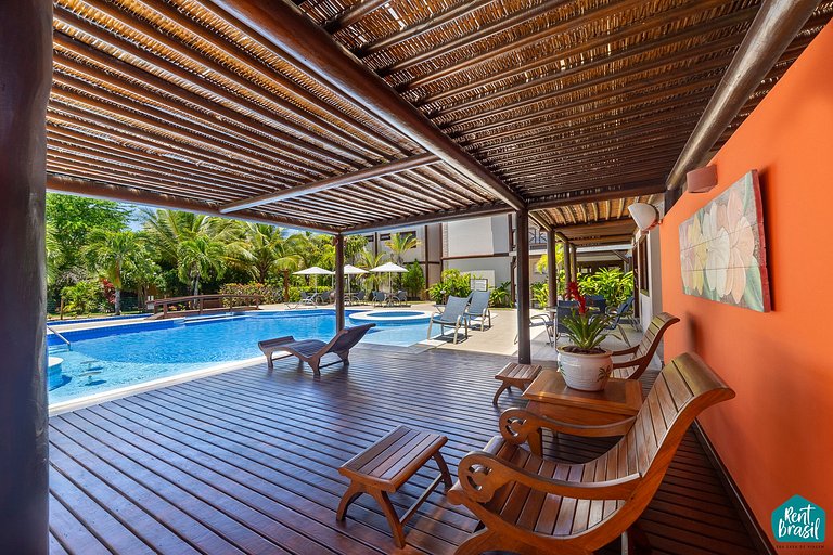 Beautiful 3-bedroom village in Praia do Forte