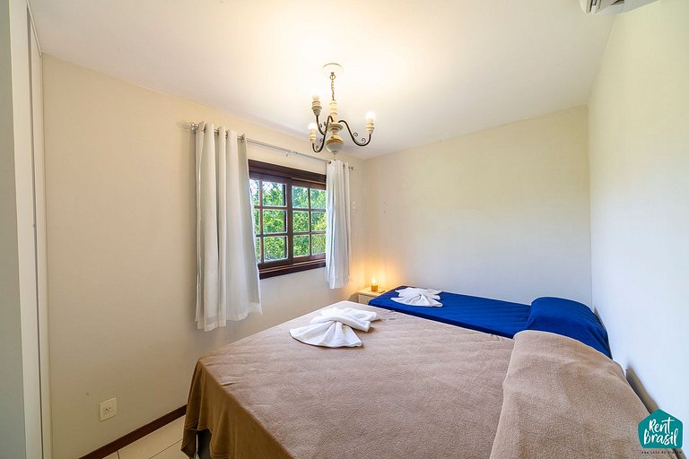 Precioso pueblo de 3 habitaciones en Praia do Forte