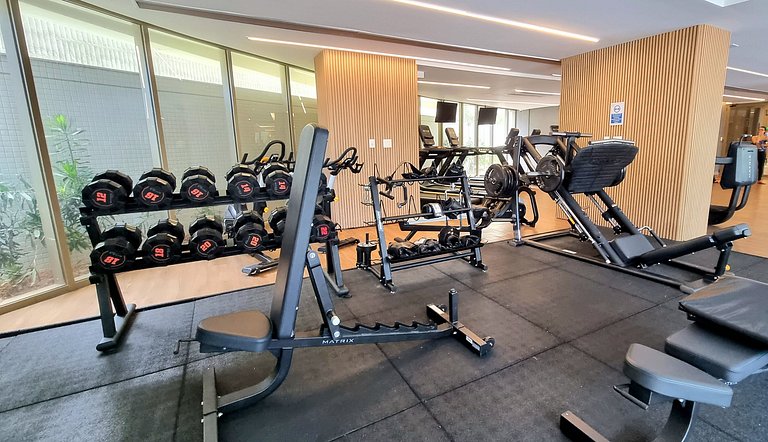 Lindo Apto 1610 quarto e sala em Ondina | Beach Class