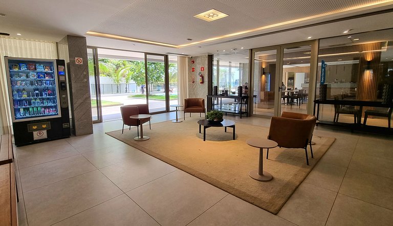 Beautiful one-bedroom apartment in Ondina - Beach Class