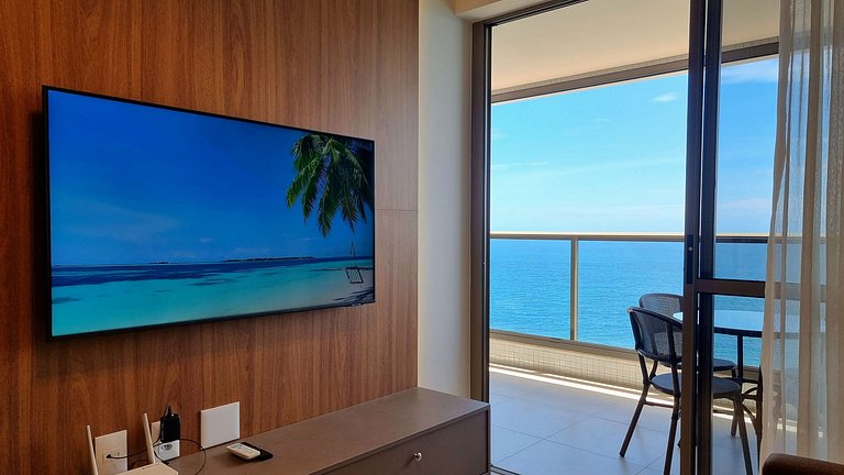 Lindo Apto 1610 quarto e sala em Ondina | Beach Class