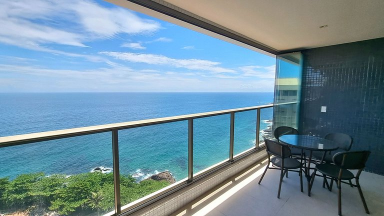 Lindo Apto 1610 quarto e sala em Ondina | Beach Class