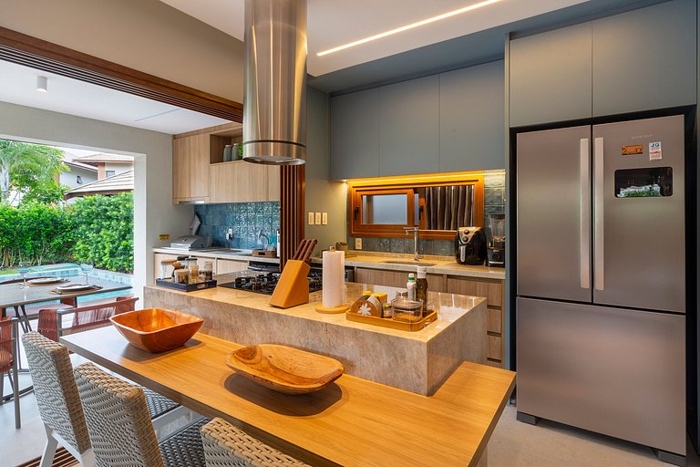 Pueblo refinado y sofisticado en Itacimirim