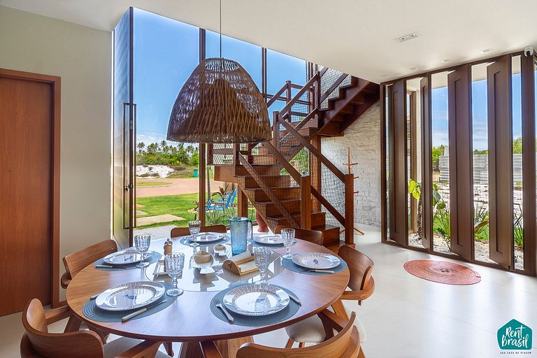 Luxuosa Casa 178 com 5 suítes em Sauípe