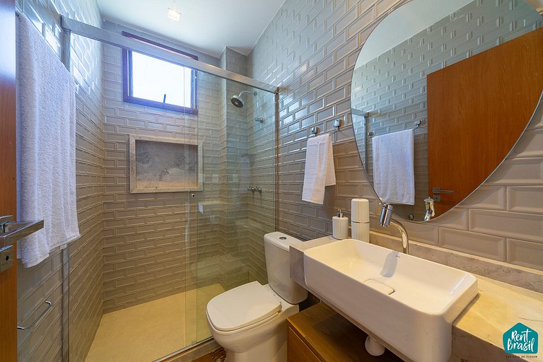 Luxuosa Casa 178 com 5 suítes em Sauípe