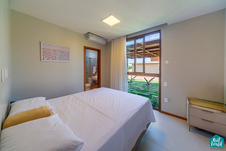 Luxuosa Casa 178 com 5 suítes em Sauípe