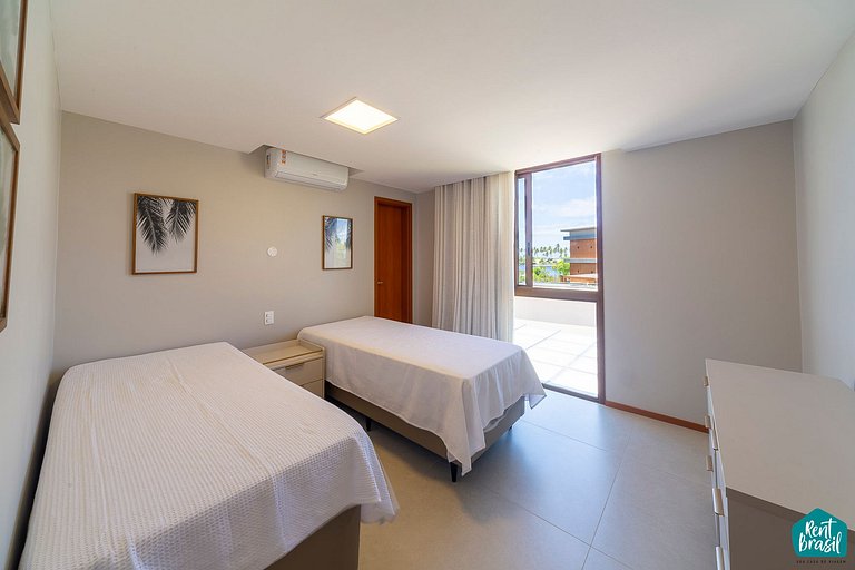 Luxuosa Casa 178 com 5 suítes em Sauípe