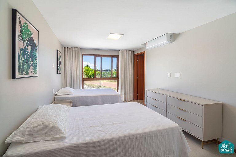 Luxuosa Casa 178 com 5 suítes em Sauípe