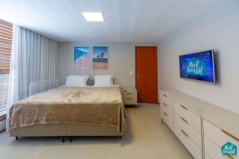 Luxuosa Casa 178 com 5 suítes em Sauípe