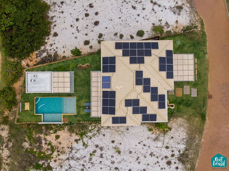 Luxuosa Casa 178 com 5 suítes em Sauípe