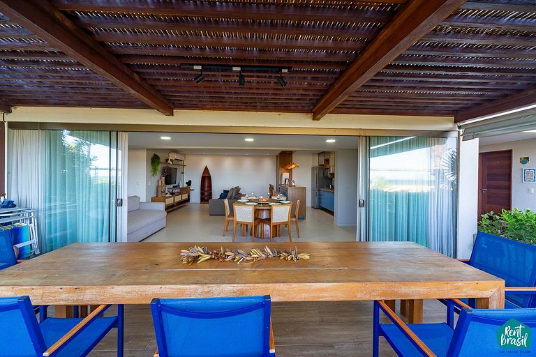 Ground Floor Apartment Facing the Sea in Imbassaí