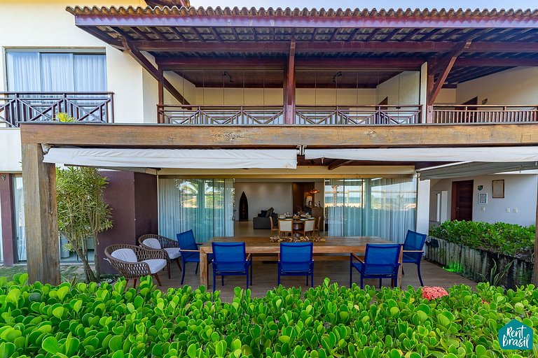 Apartamento en planta baja con vistas al mar en Imbassaí