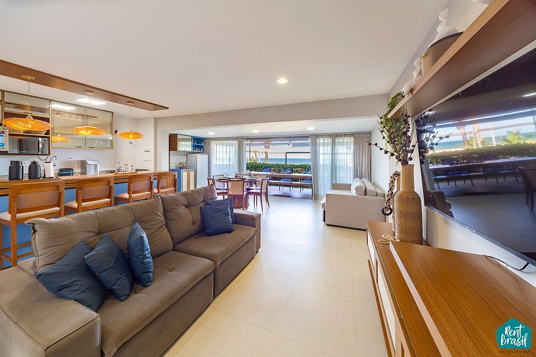 Ground Floor Apartment Facing the Sea in Imbassaí