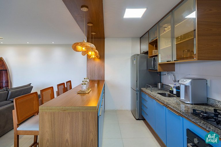 Ground Floor Apartment Facing the Sea in Imbassaí