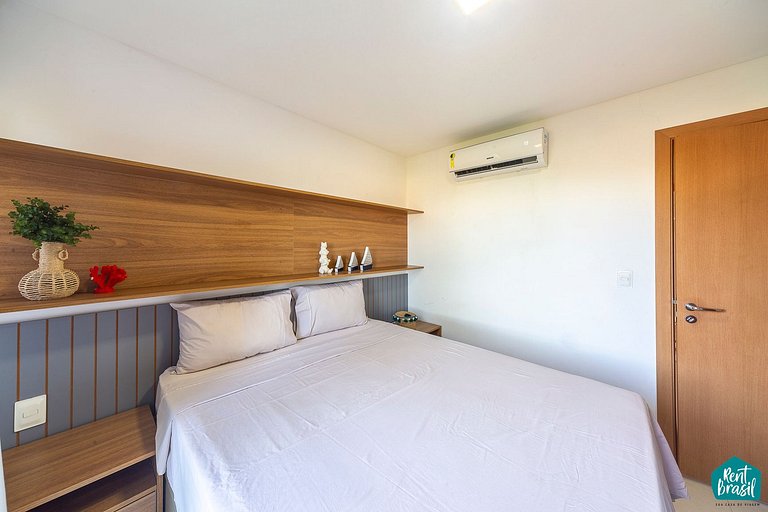 Apartamento en planta baja con vistas al mar en Imbassaí