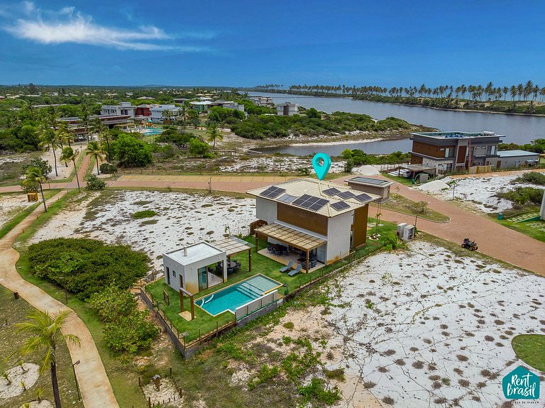 Luxuosa Casa 178 com 5 suítes em Sauípe