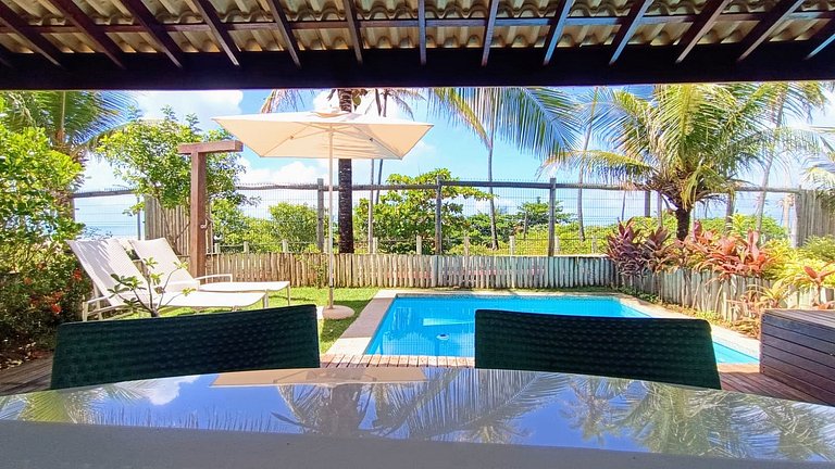 Bangalô 3 quartos e Piscina em Ykutiba Imbassaí - M01
