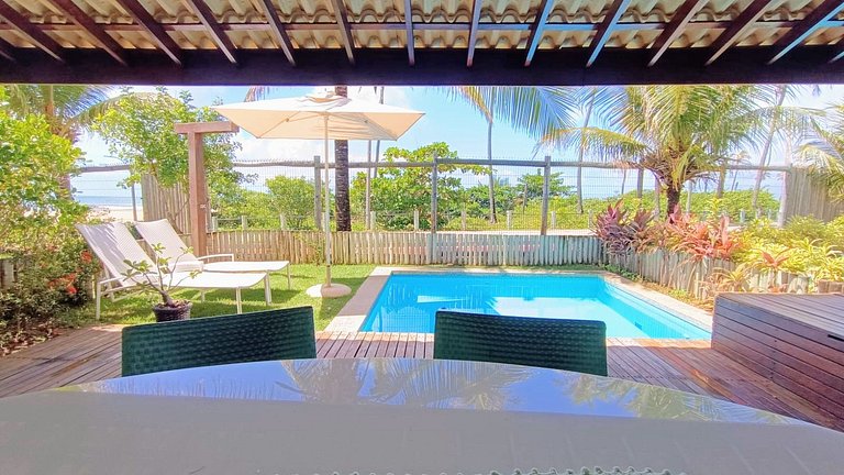 Bangalô 3 quartos e Piscina em Ykutiba Imbassaí - M01