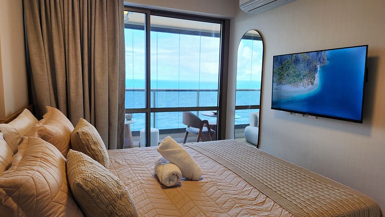 Beautiful one-bedroom apartment in Ondina - Beach Class